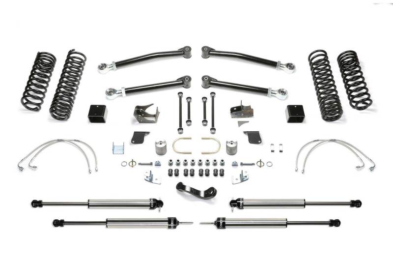 Fabtech 07-18 Jeep JK 2-Door 5in Trail Lt w/Dlss Shks Control Arms Fabtech