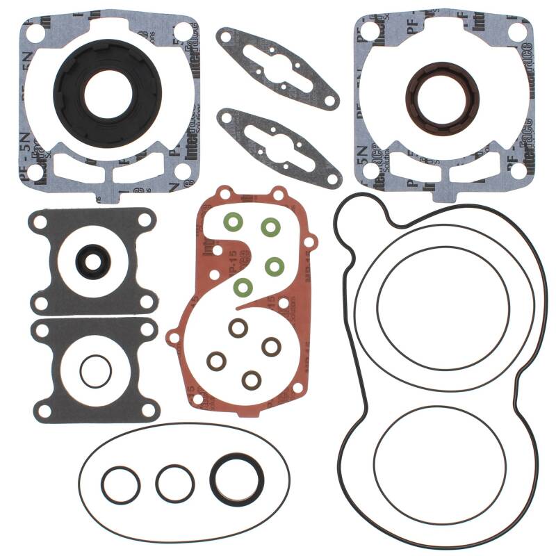 Vertex Gaskets 2007 Polaris 600 Cleanfire Switchback EFI Complete Gasket Kit w/ Oil Seals Engine Hardware Vertex Pistons