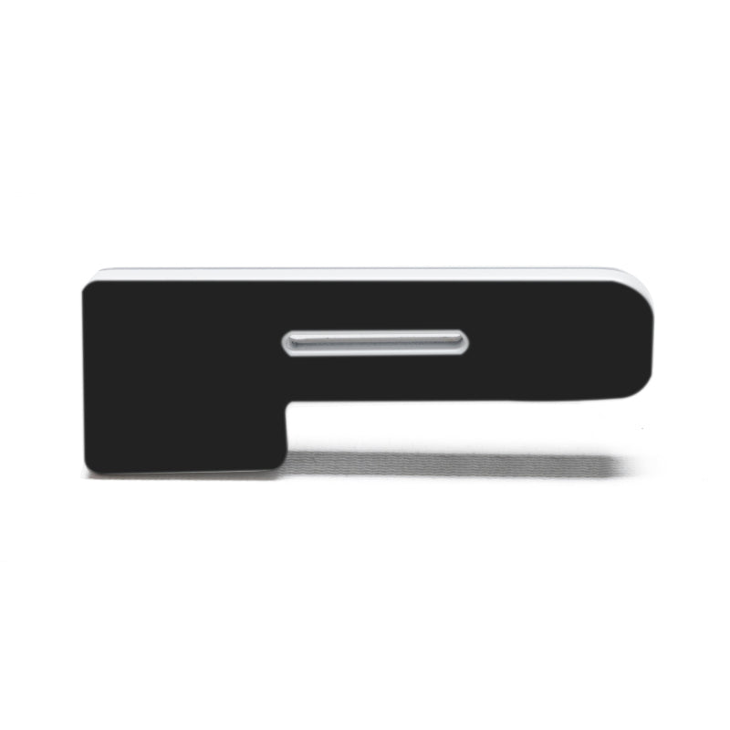 ORACLE Lighting Universal Illuminated LED Letter Badges - Matte Blk Surface Finish - P Light Accessories and Wiring ORACLE Lighting