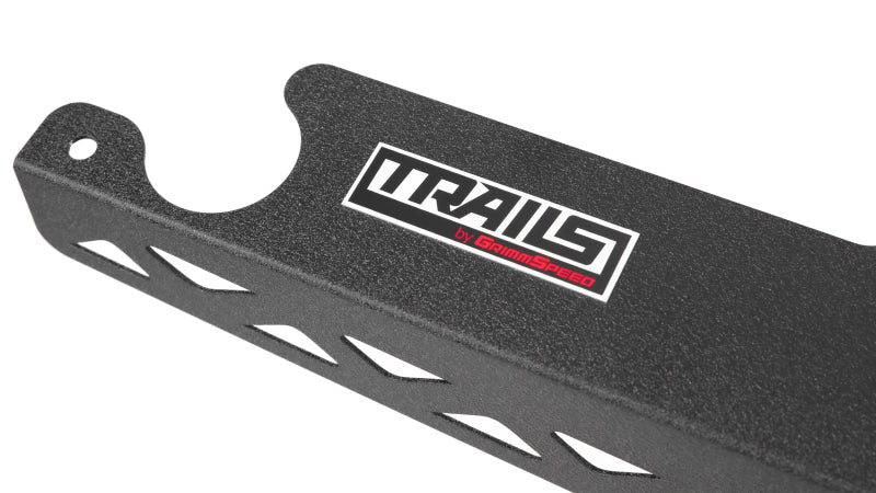 GrimmSpeed 2018+ Subaru Crosstrek TRAILS Fender Shrouds - Black Exterior Trim GrimmSpeed