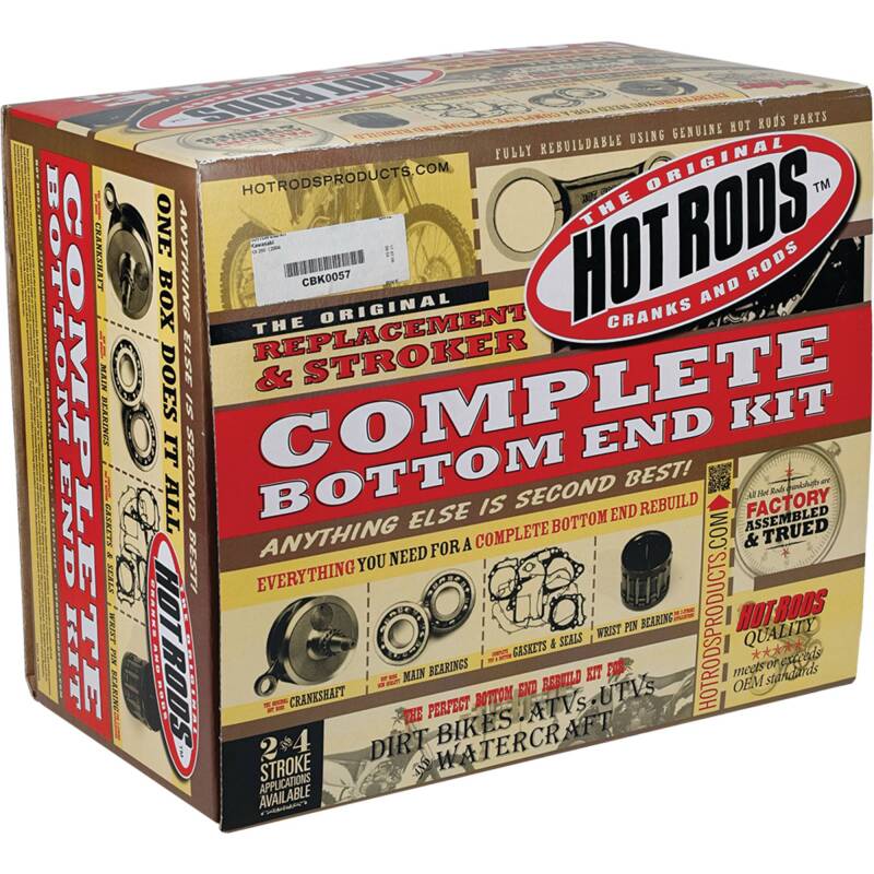 Hot Rods 2004 Kawasaki KX 250 250cc Bottom End Kit Gasket Kits Hot Rods