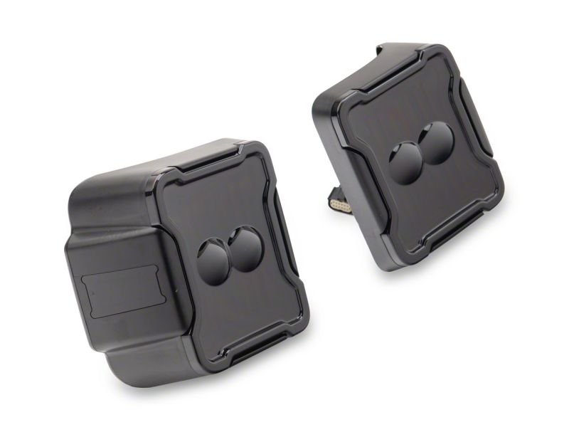 Raxiom 18-23 Jeep Wrangler JL Axial Series Linear LED Tail Lights- Blk Housing (Smoked Lens) Tail Lights Raxiom