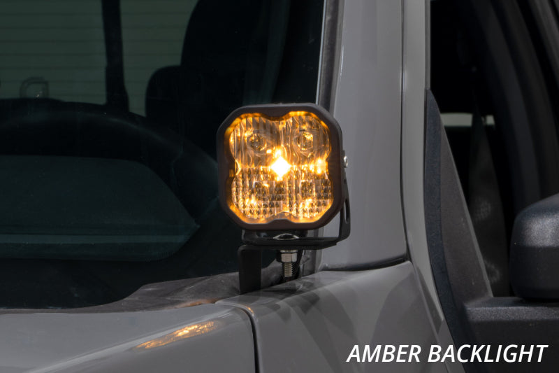 Diode Dynamics 21-22 Ford F-150 SS3 Stage Series Backlit Ditch Light Kit - Pro White Combo Light Accessories and Wiring Diode Dynamics