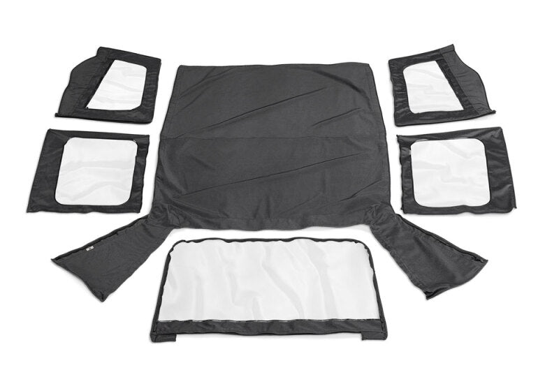 Rampage 1988-1995 Jeep Wrangler(YJ) OEM Replacement Top - Black Denim Soft Tops Rampage