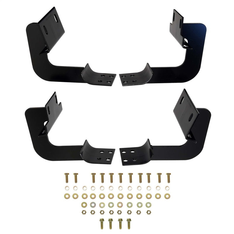 Westin 2007-2014 Ford Expedition EL Premier Oval Nerf Step Bar Mount Kit - Black Hardware Kits - Other Westin