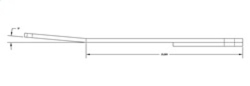 RockJock Antirock Fabricated Steel Sway Bar Arms 21in Long Slight Outward Bend w/ Stickers Pair Sway Bars RockJock