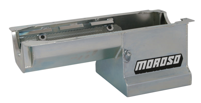 Moroso Dart/Rocket Small Block (May Require Cross-Member Mod) Wet Sump 7qt 8.25in Steel Oil Pan Oil Pans Moroso