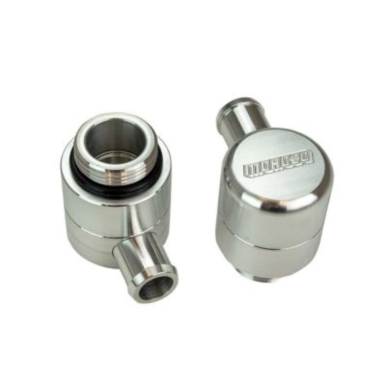 Moroso GM COPO 3/4in Tube Screw-In Valve Cover Breathers (2 Pack) Valve Covers Moroso