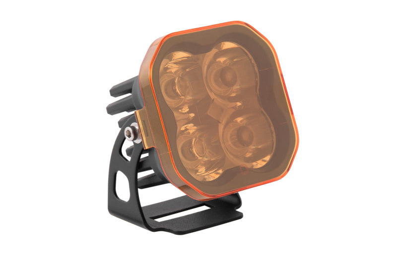 Diode Dynamics SS3 LED Pod Cover Standard - Yellow Light Accessories and Wiring Diode Dynamics