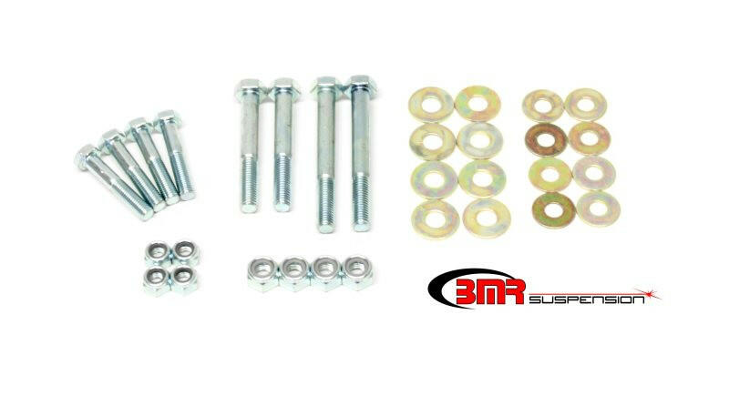 BMR 93-02 F-Body Front Upper/Lower Control Arm Hardware Kit - Zinc plated Control Arms BMR Suspension