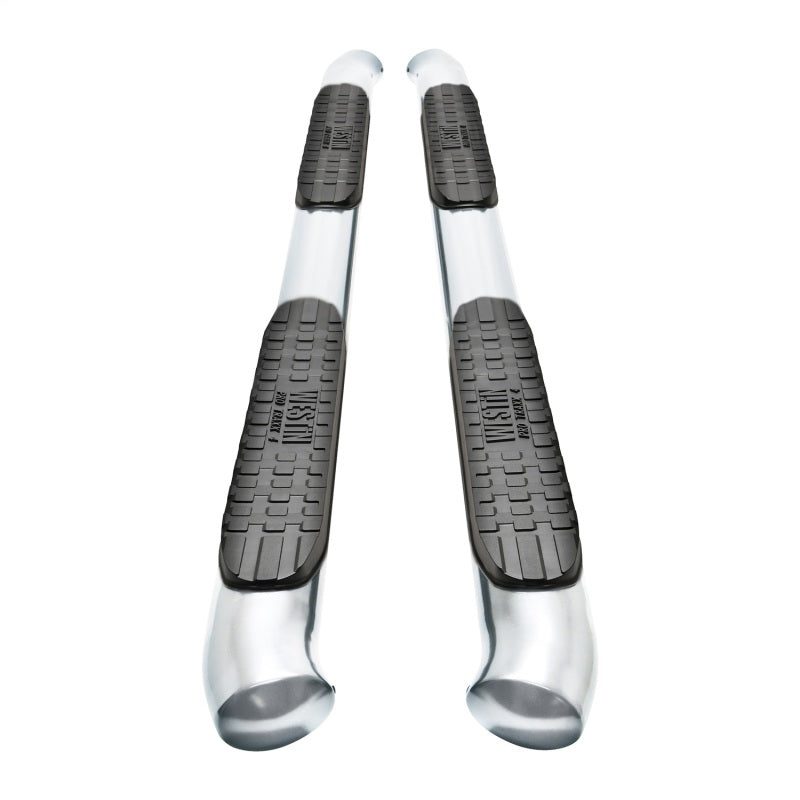 Westin 20-22 Ford Explorer PRO TRAXX 4 Oval Nerf Step Bars - SS Nerf Bars Westin