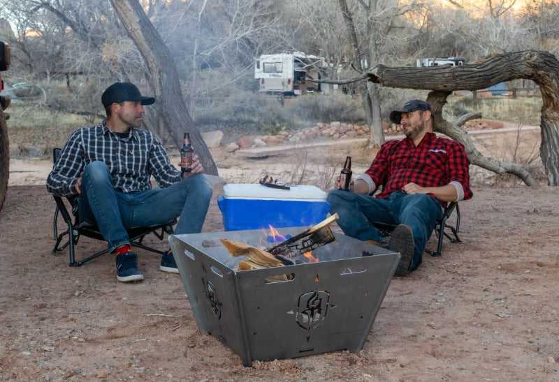 Road Armor 24in x 24in Fire Pit Fire Safety Road Armor