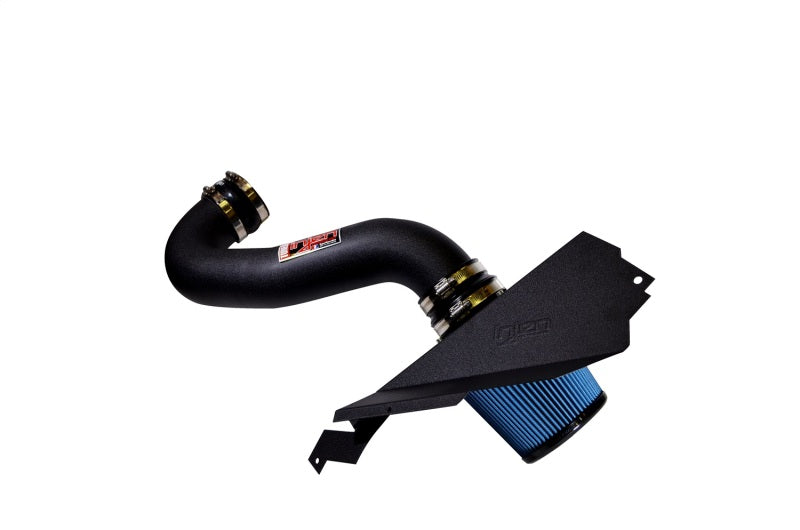 Injen 14-20 Dodge Durango R/T 5.7L V8 Wrinkle Black Power-Flow Air Intake System Cold Air Intakes Injen