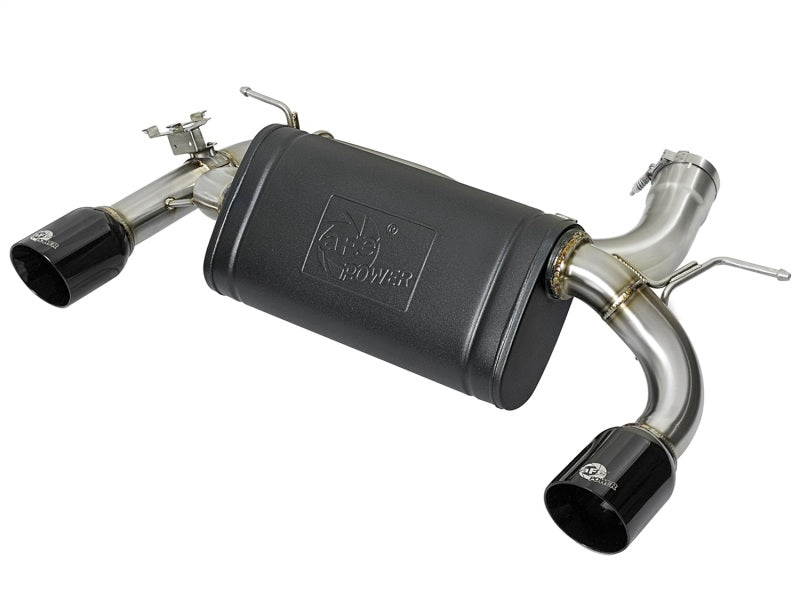 aFe MACHForce XP Exhausts Axle-Back 12-15 BMW 335i 3.0T (SS w/Black Tips) Axle Back aFe