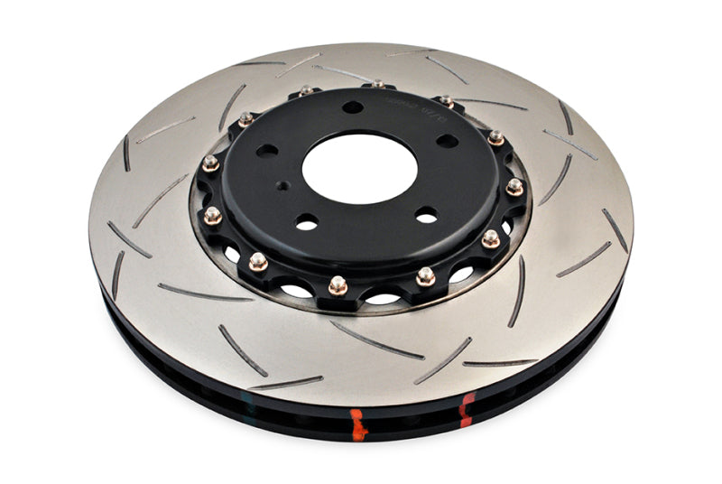 DBA 03-07 350Z / 03-04 G35 w/ Brembo Front Slotted 5000 Series 2 Piece Rotor Assembled w/ Black Hat Brake Rotors - 2 Piece DBA