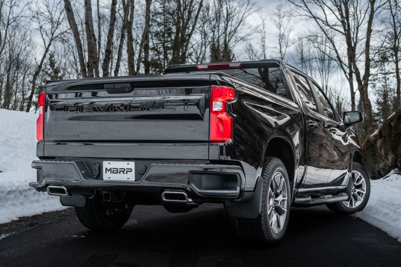 MBRP 19-Up Chevrolet/GMC 1500 6.2L T409 Stainless Steel 3in Muffler Bypass Muffler Delete Pipes MBRP