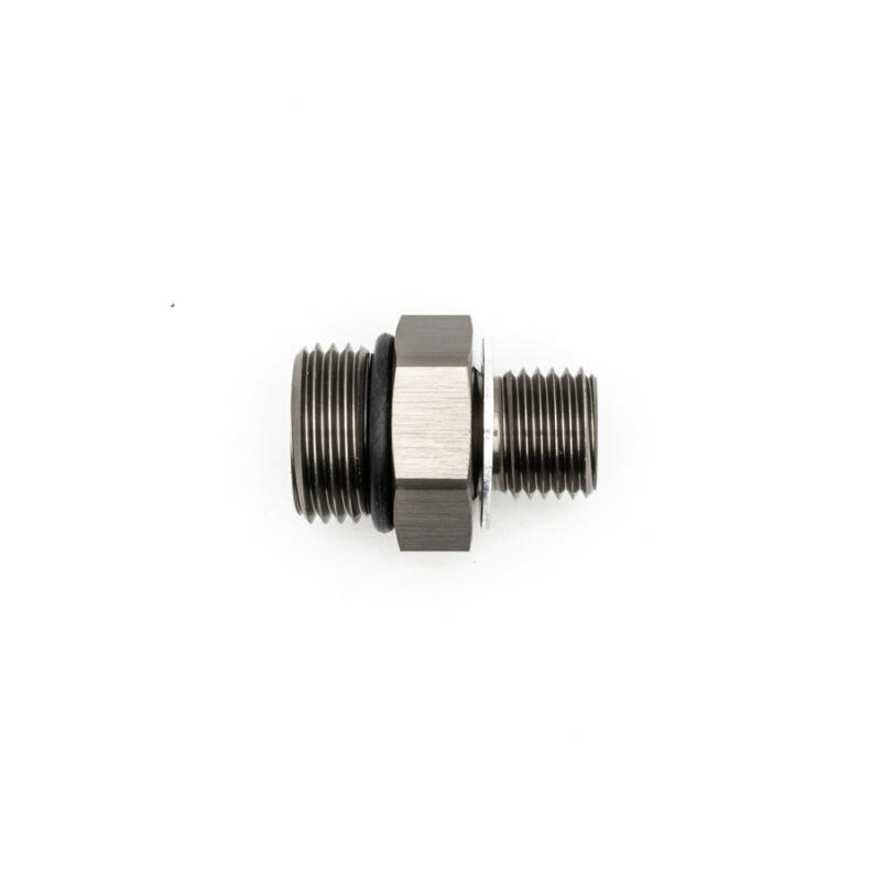 DeatschWerks 8AN ORB Male To 14 X 1.5 Metric Male (Incl O-Ring and Crush Washer) Fittings DeatschWerks