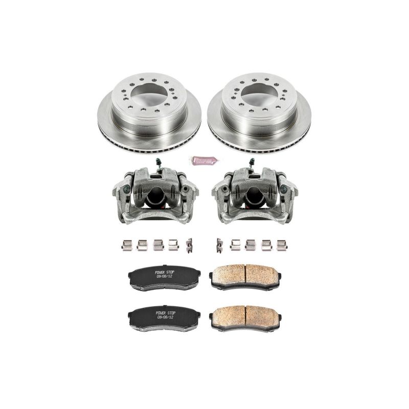 Power Stop 10-19 Lexus GX460 Rear Autospecialty Brake Kit w/Calipers Brake Kits - OE PowerStop