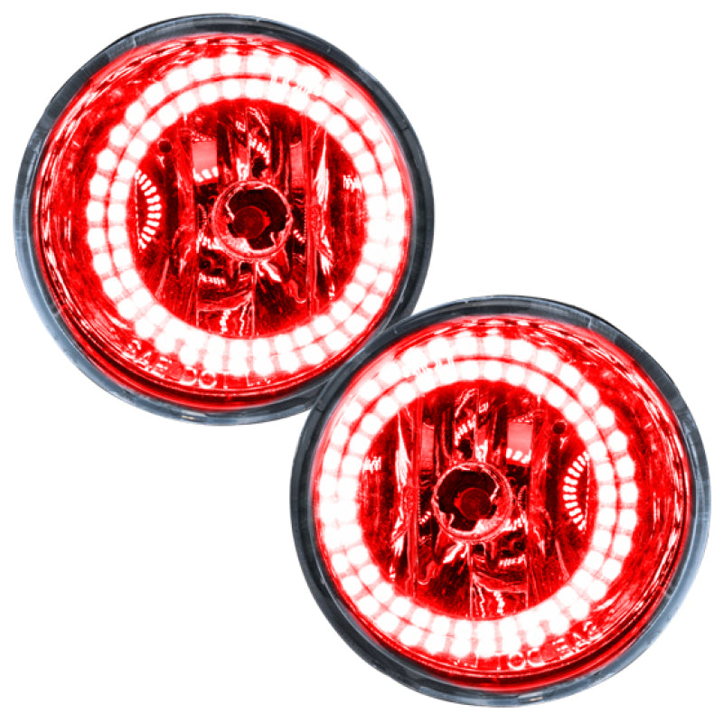 Oracle Lighting 04-15 Nissan Titan Pre-Assembled LED Halo Fog Lights -Red Fog Lights ORACLE Lighting
