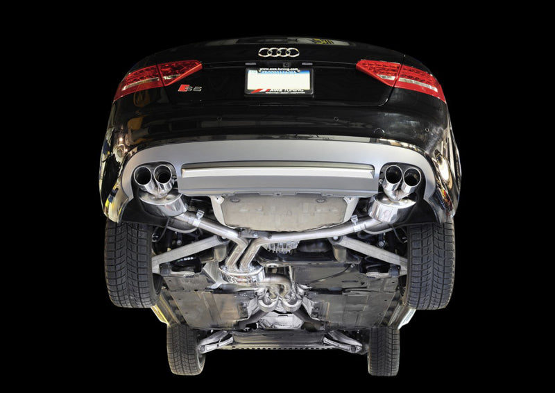 AWE Tuning Audi B8.5 S5 3.0T Touring Edition Exhaust System - Polished Silver Tips (90mm) Catback AWE Tuning