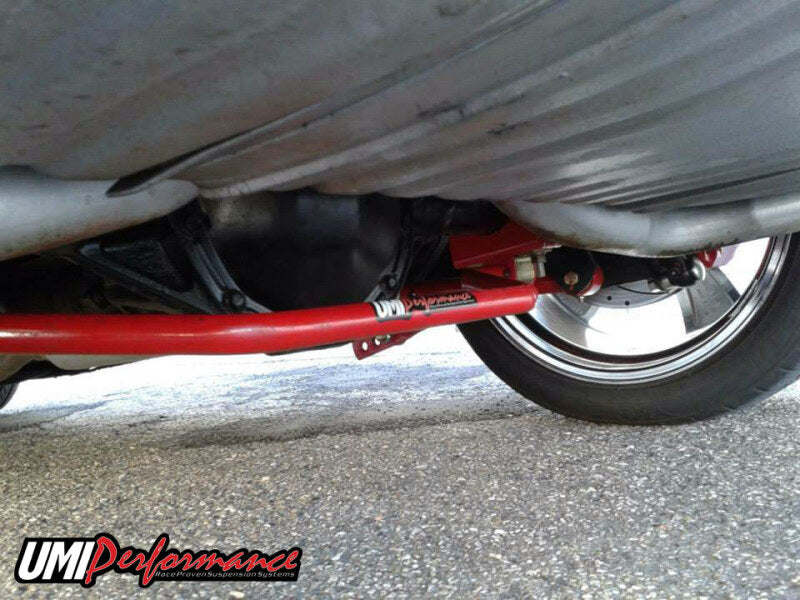 UMI Performance 64-72 GM A-Body 1in Tubular Rear Sway Bar Chassis Mounted Sway Bars UMI Performance