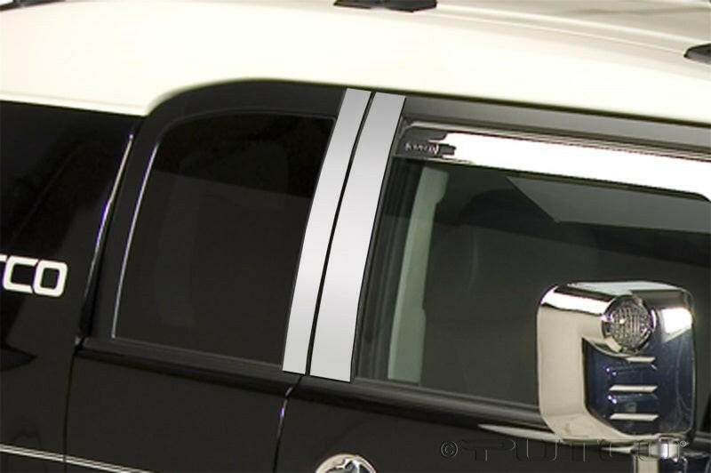 Putco 07-14 Toyota FJ Cruiser - 4pcs Stainless Steel Pillar Posts Classic Exterior Trim Putco