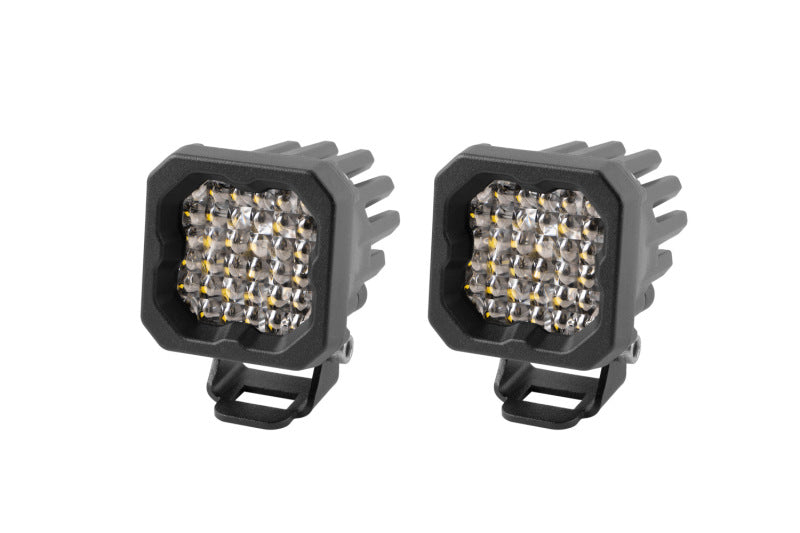 Diode Dynamics Stage Series C1 LED Pod Sport - White Flood Standard ABL (Pair) Light Accessories and Wiring Diode Dynamics