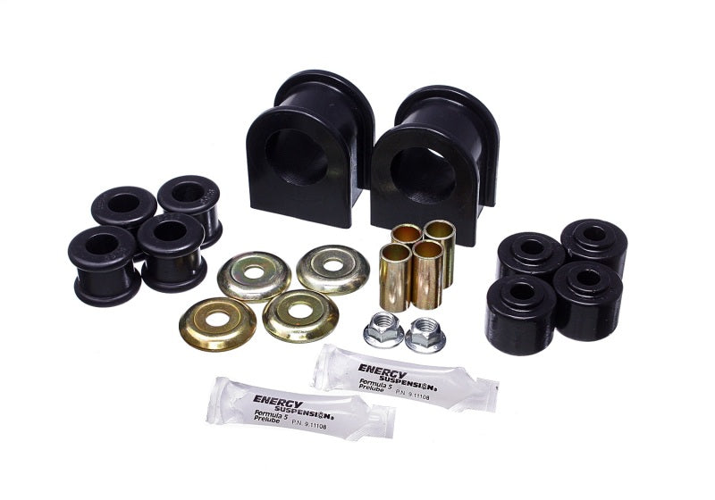Energy Suspension 99-11 Ford F53 Motorhome Black 35mm Rear Sway Bar Bushing Set Bushing Kits Energy Suspension