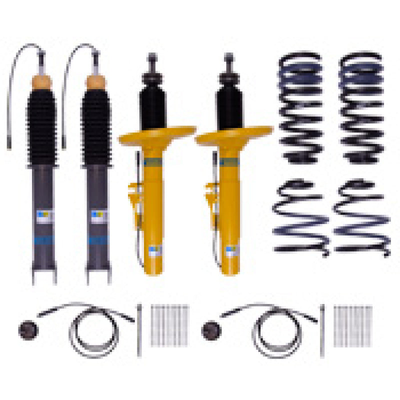 Bilstein B12 (Pro-Kit) 05-11 Porsche 911 Carrera H6 3.6L/S H6 3.8 Front and Rear Suspension Kit Shock & Spring Kits Bilstein