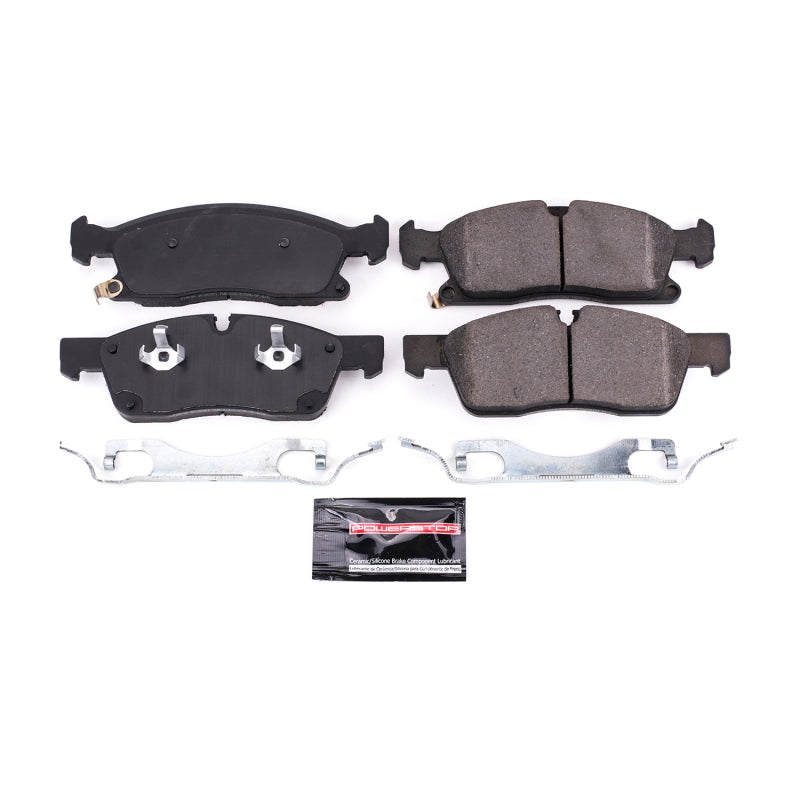 Power Stop 2017 Dodge Durango Front Z23 Evolution Sport Brake Pads w/Hardware Brake Pads - Performance PowerStop