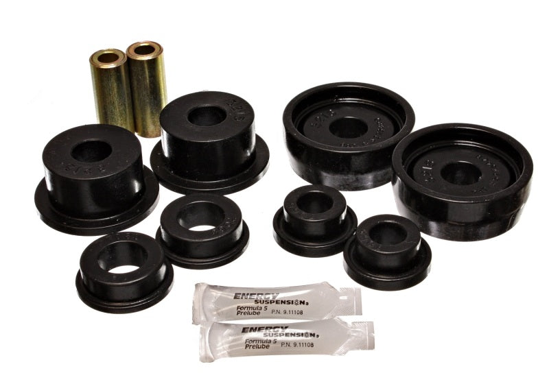 Energy Suspension 84-87 Honda Civic/CRX Black Rear Control Arm Bushing Set (Includes Trailing Arm Bu Bushing Kits Energy Suspension