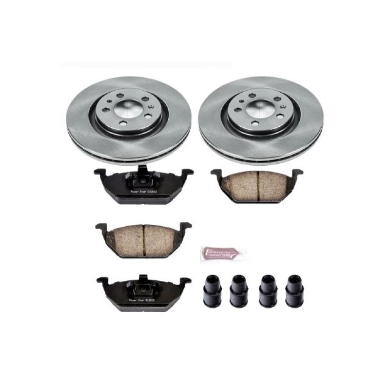 Power Stop 1998 Volkswagen Beetle Front Autospecialty Brake Kit Brake Kits - OE PowerStop
