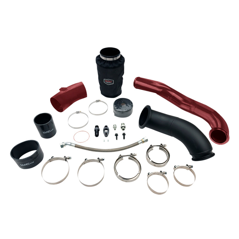 Wehrli 04.5-07 Dodge 5.9L Cummins S300 Turbo 2nd Gen Swap Kit (No Turbo/Manifold) - WCFab Red Turbo Upgrade Components Wehrli