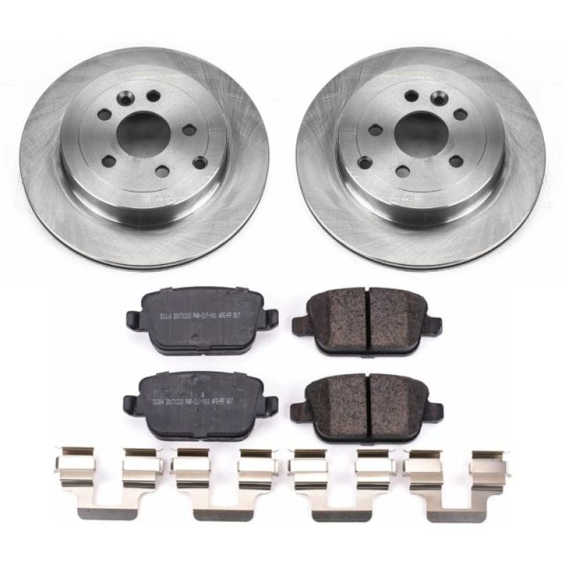 Power Stop 08-12 Land Rover LR2 Rear Autospecialty Brake Kit Brake Kits - OE PowerStop