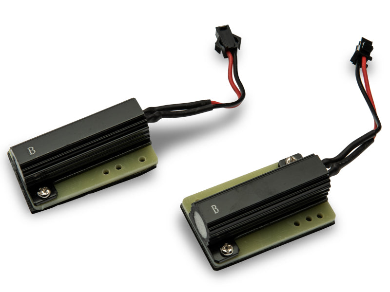 Raxiom 07-18 Jeep Wrangler JK Axial Series LED Front Turn Signals (Smoked) Headlights Raxiom