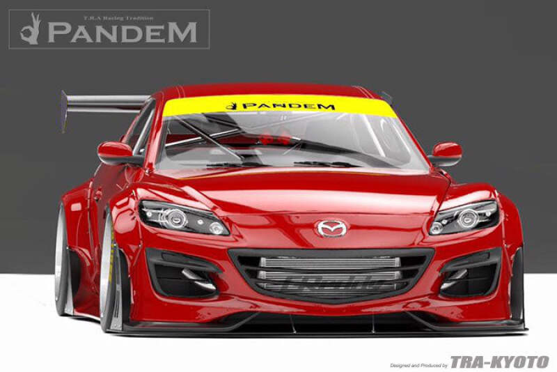 GReddy Pandem 09-12 Mazda RX-8 Complete Wide Body Aero Kit w/o GT Wing (Special Order) Body Kits GReddy