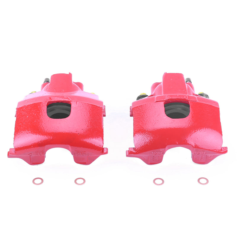 Power Stop 99-04 Chrysler 300M Front Red Calipers w/o Brackets - Pair Brake Calipers - Perf PowerStop