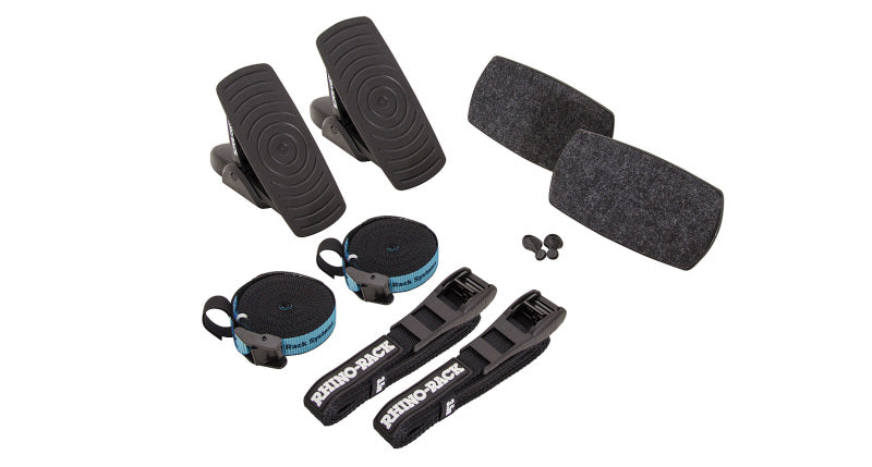 Rhino-Rack Nautic C-Channel Locking Slide Kayak Carrier - Rear Loading Water Sport Racks Rhino-Rack