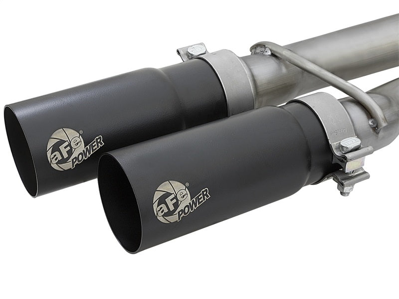 aFe Rebel Series 3in 409 SS Cat-Back Exhaust w/ Black Tips 04-15 Nissan Titan V8 5.6L Catback aFe