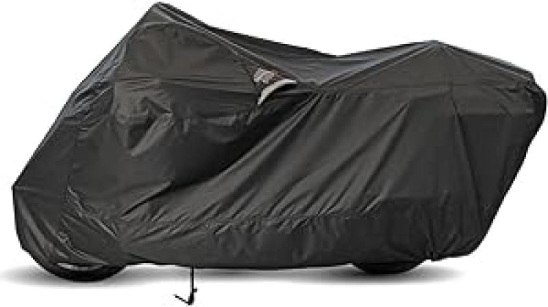 Dowco Sportbike WeatherAll Plus Ratchet Motorcycle Cover - Black Bike Covers Dowco