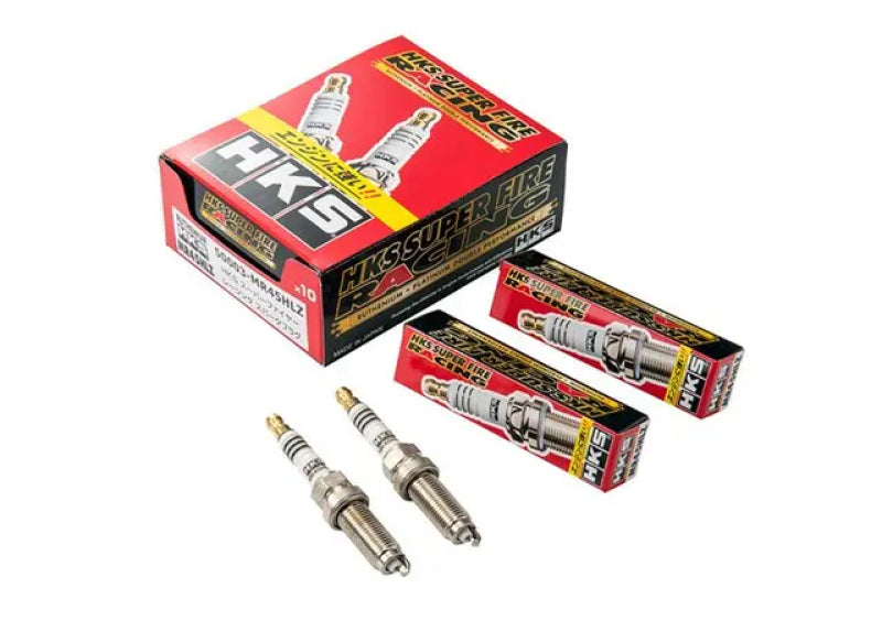 HKS Super Fire Racing MR45XLB- Pack of 10 Spark Plugs Spark Plugs HKS