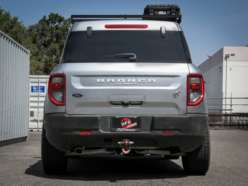 aFe Ford Bronco Sport 21-22 L3-1.5L (t)/L4-2.0L (t) Vulcan Axle-Back Exhaust System- Polished Tips Axle Back aFe