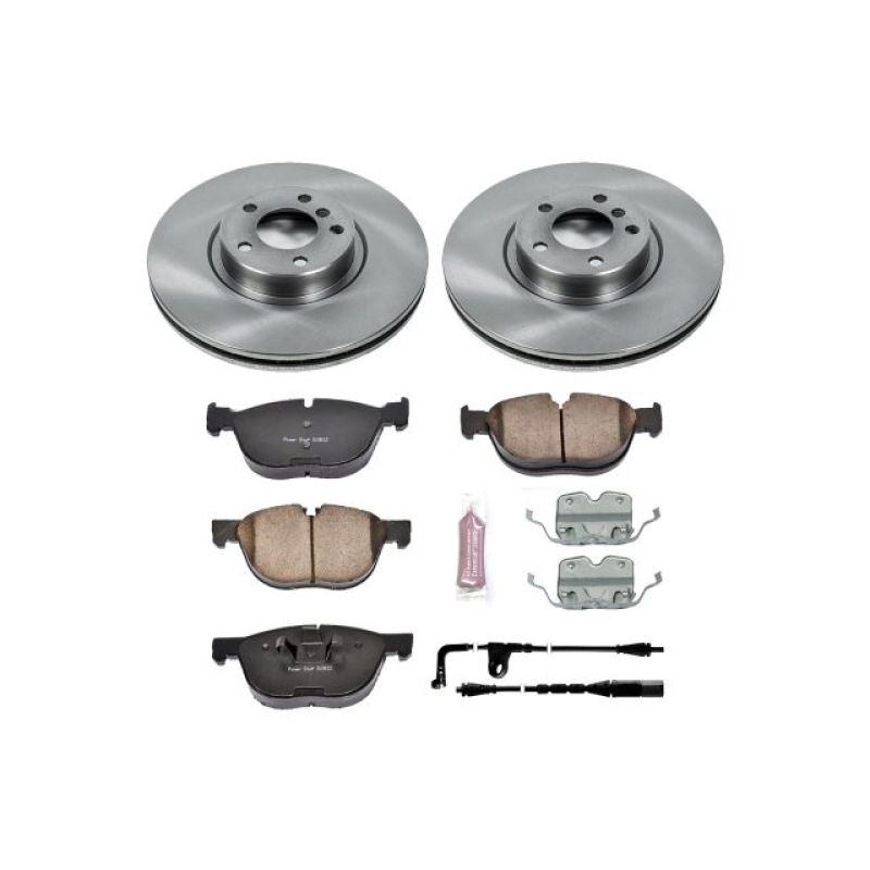 Power Stop 07-10 BMW X5 Front Autospecialty Brake Kit Brake Kits - OE PowerStop