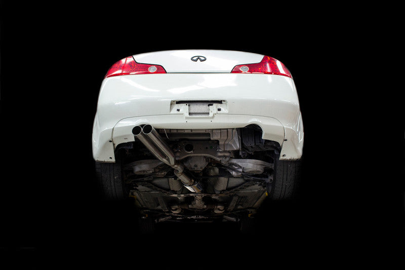 ISR Performance EP (Straight Pipes) Dual Tip Exhaust - 03-07 Infiniti G35 Coupe Catback ISR Performance