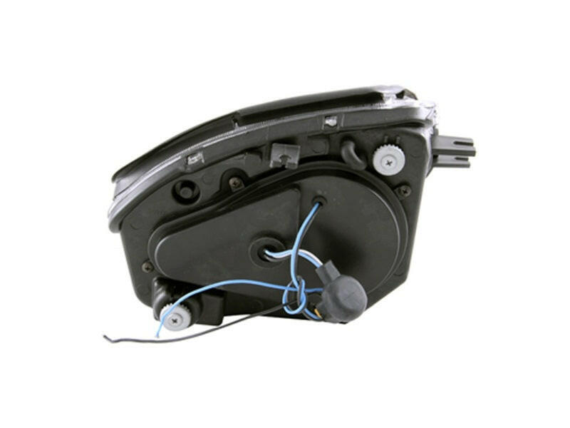 ANZO 2000-2005 Mitsubishi Eclipse Projector Headlights w/ Halo Black Headlights ANZO