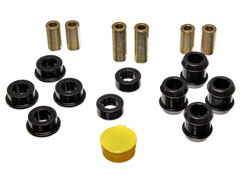 Energy Suspension 88-91 Honda Civic/CRX Black Front Control Arm Bushing Set Bushing Kits Energy Suspension