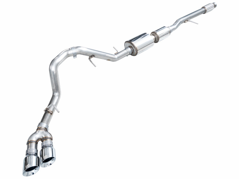 AWE Tuning 2021+ GMC Suburban/Yukon XL 5.3L 0FG Side Exit Catback Exhaust - Chrome Silver Tips Catback AWE Tuning