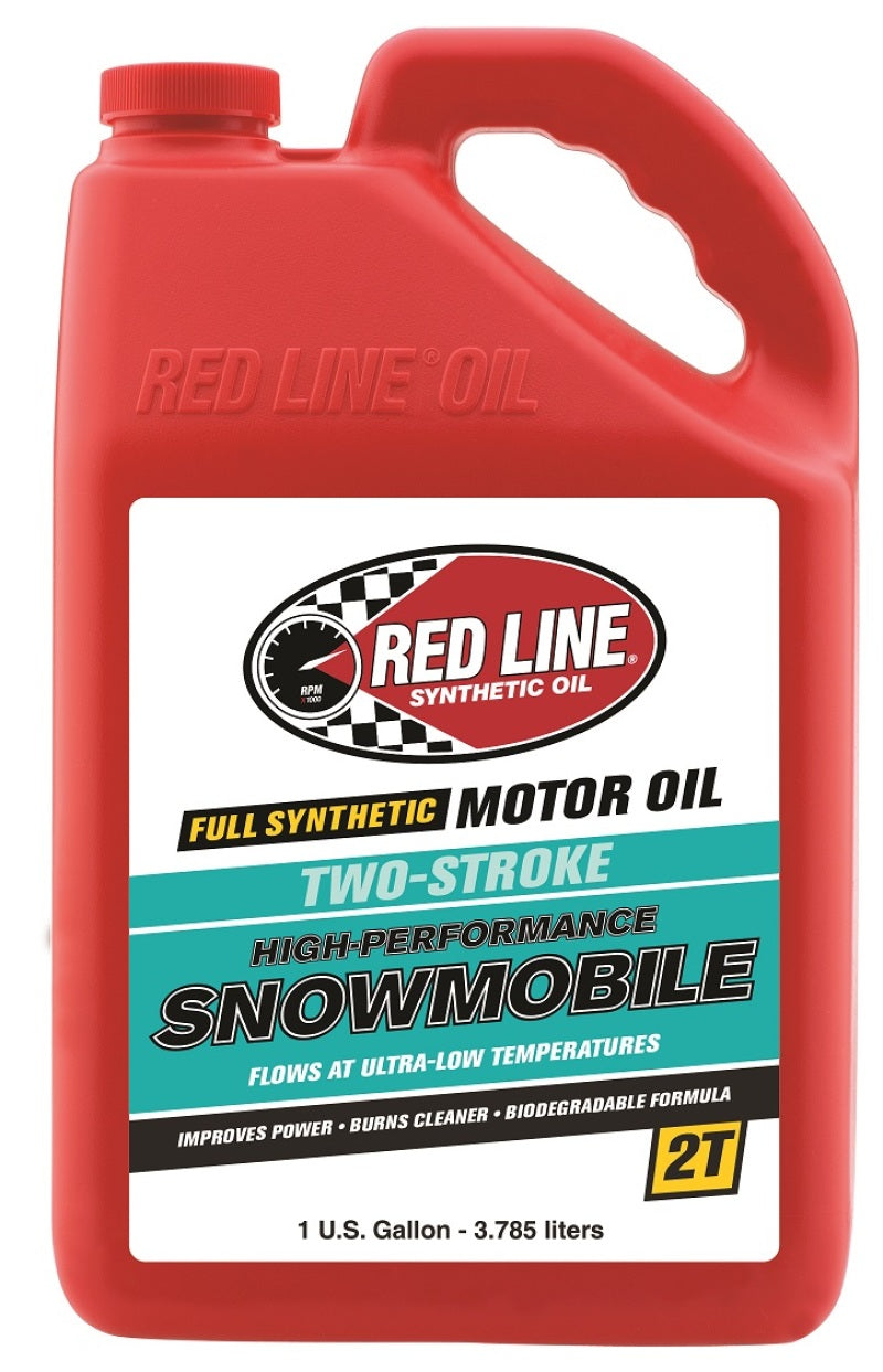 Red Line Two-Cycle Snowmobile Oil - Gallon Motor Oils Red Line