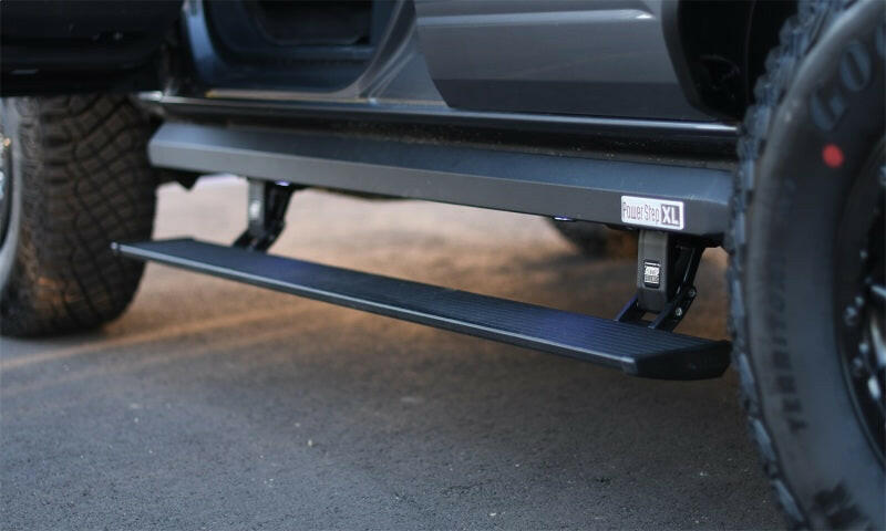 AMP Research 21-23 Ford Bronco 4 Door (Excl. Raptor) XL PowerStep - Black Running Boards AMP Research
