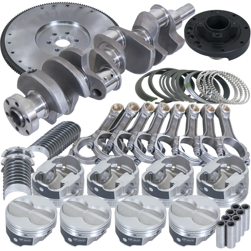 Eagle Ford 302 3.400in Crank 5.400in I-Beam Rods 4.060in Pistons 157 Tooth FW Balanced Assembly Rotating Assemblies Eagle